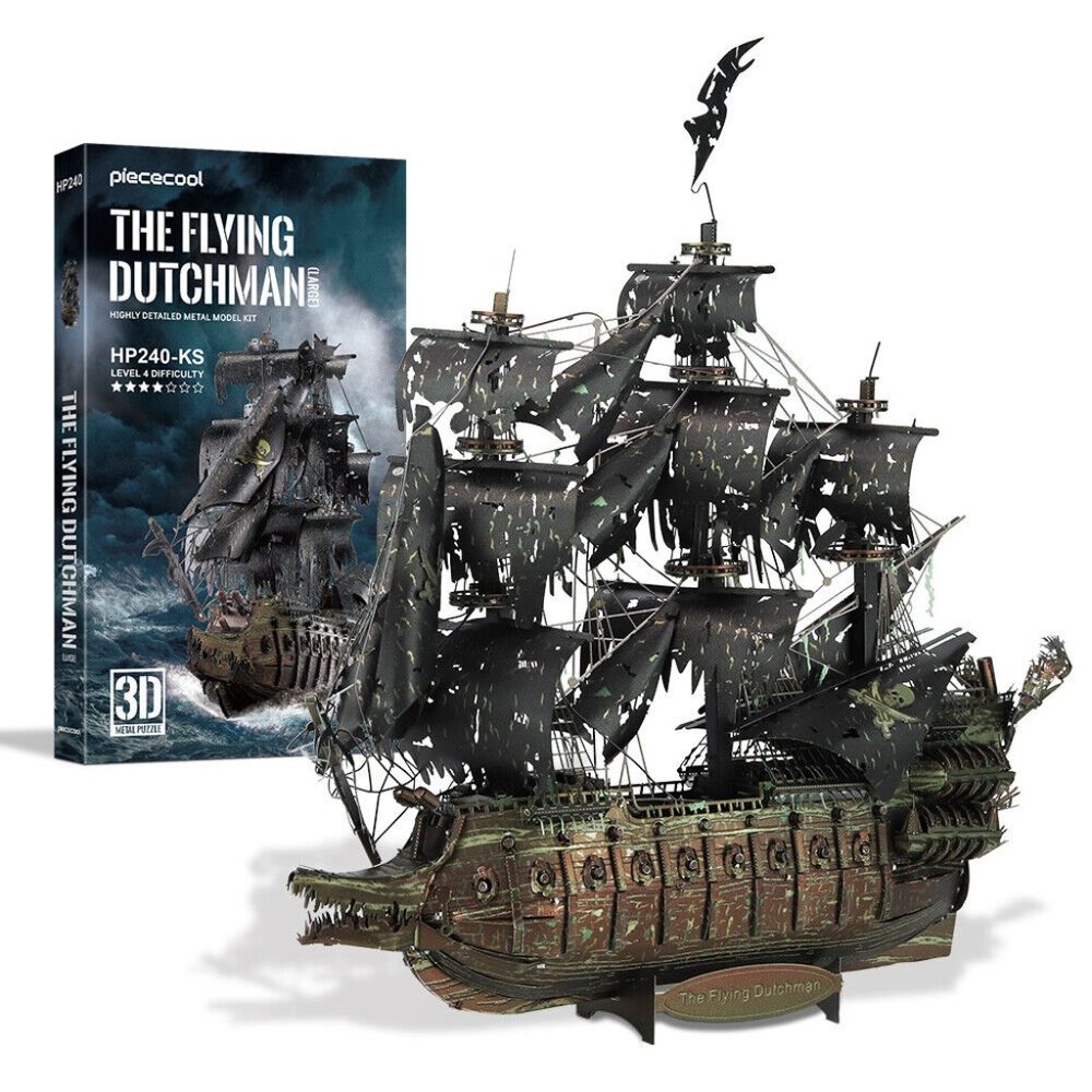 NEW Piececool 3D Puzzle Metal, The Flying Dutchman (Large)